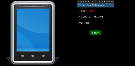 Android SMS Gateway